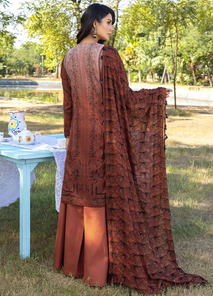 Faustina By Salitex Embroidered Lawn Suits Unstitched 3 Piece ST23F WK-01095AUT - Summer Collection