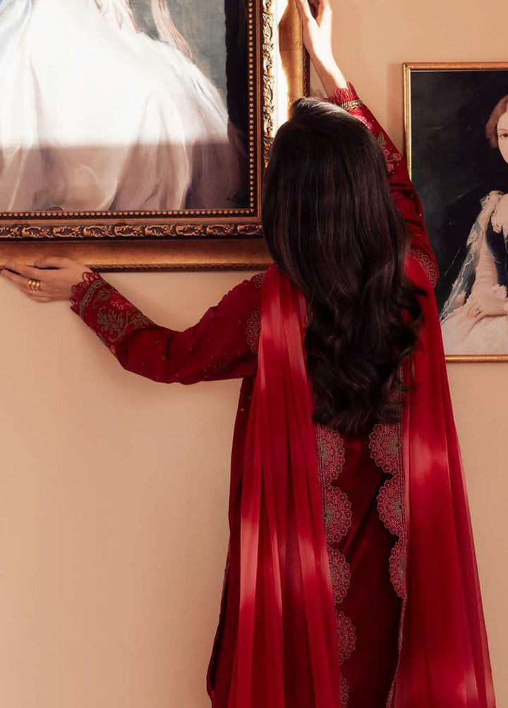 Feya by Nureh Embroidered Lawn Suits Unstitched 3 Piece NU25FEL FE-07 - Summer Collection