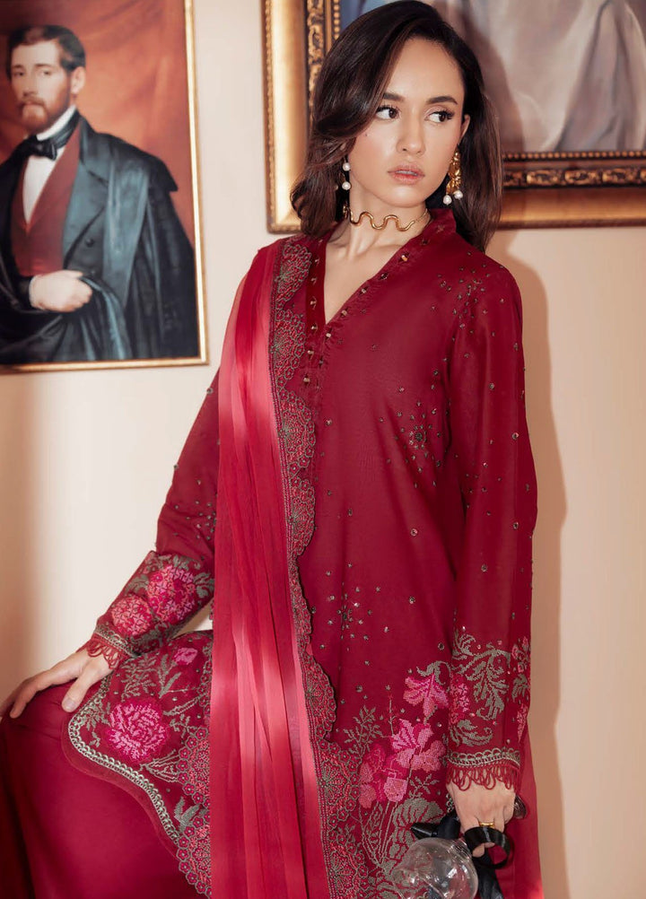 Feya by Nureh Embroidered Lawn Suits Unstitched 3 Piece NU25FEL FE-07 - Summer Collection