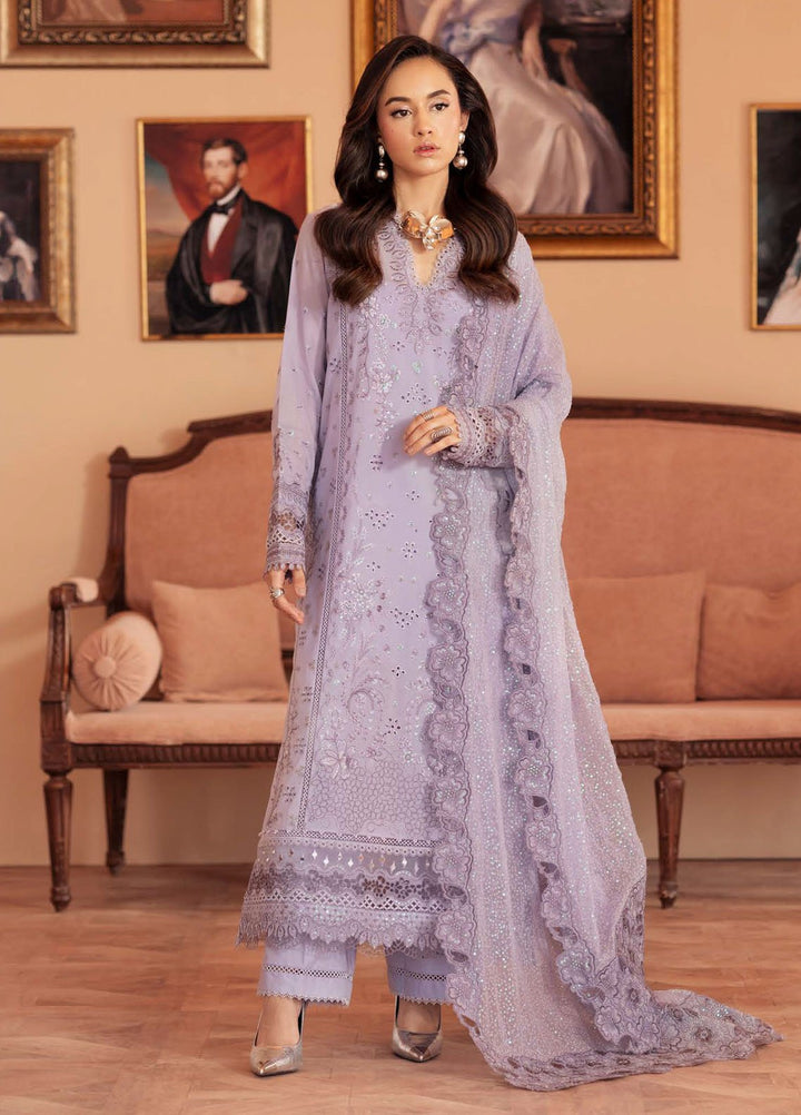 Feya by Nureh Embroidered Lawn Suits Unstitched 3 Piece NU25FEL FE-08 - Summer Collection