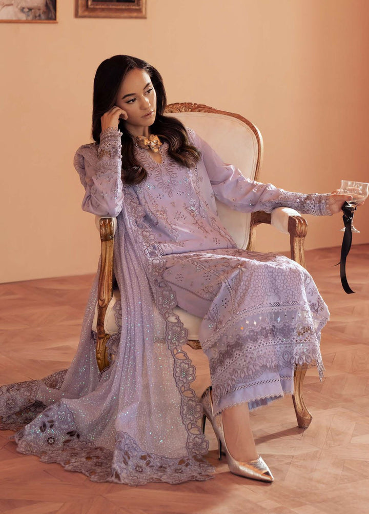 Feya by Nureh Embroidered Lawn Suits Unstitched 3 Piece NU25FEL FE-08 - Summer Collection