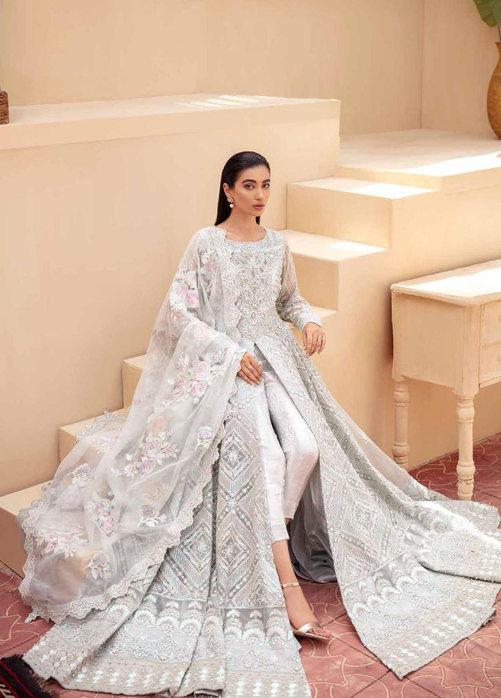 Freesia By Maryum N Maria Embroidered Organza Suits Unstitched 3 Piece MNM21FP 02 Radical Glam - Premium Collection