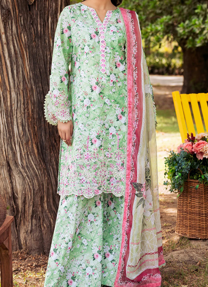 Fiona Pret Chikankari Lawn 3 Piece Suit Giglio