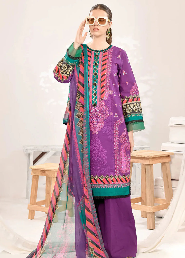 Fiona Pret Printed Lawn 2 Piece Suit Bouqet