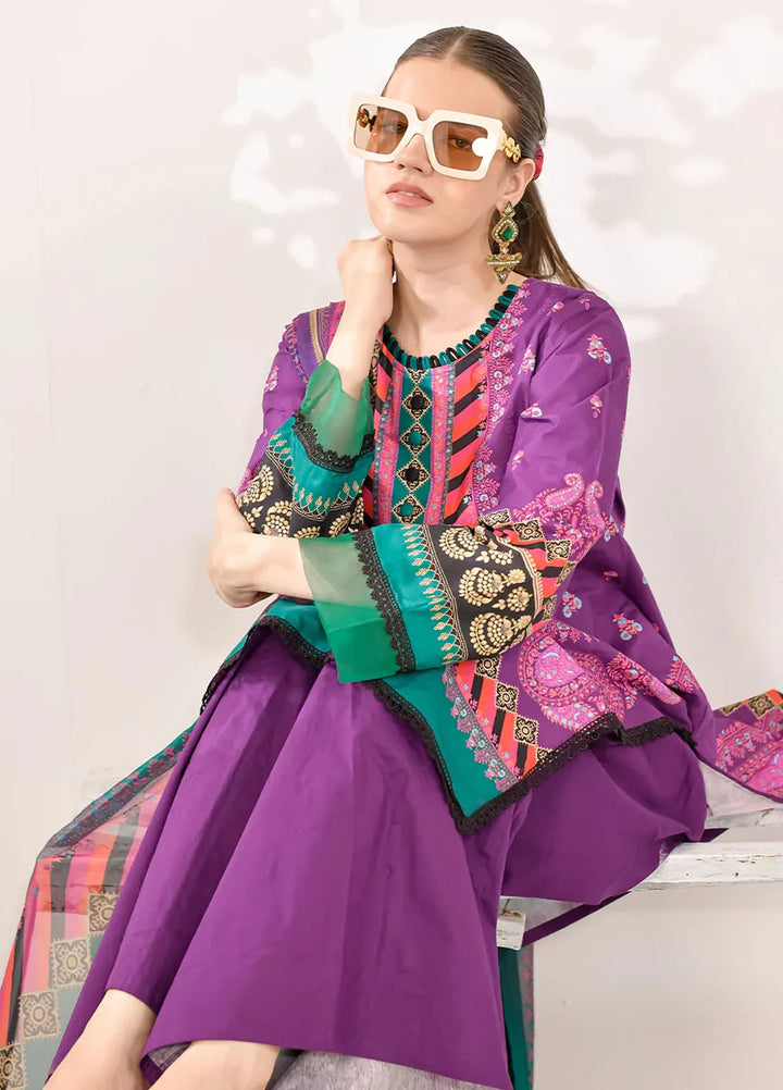 Fiona Pret Printed Lawn 2 Piece Suit Bouqet