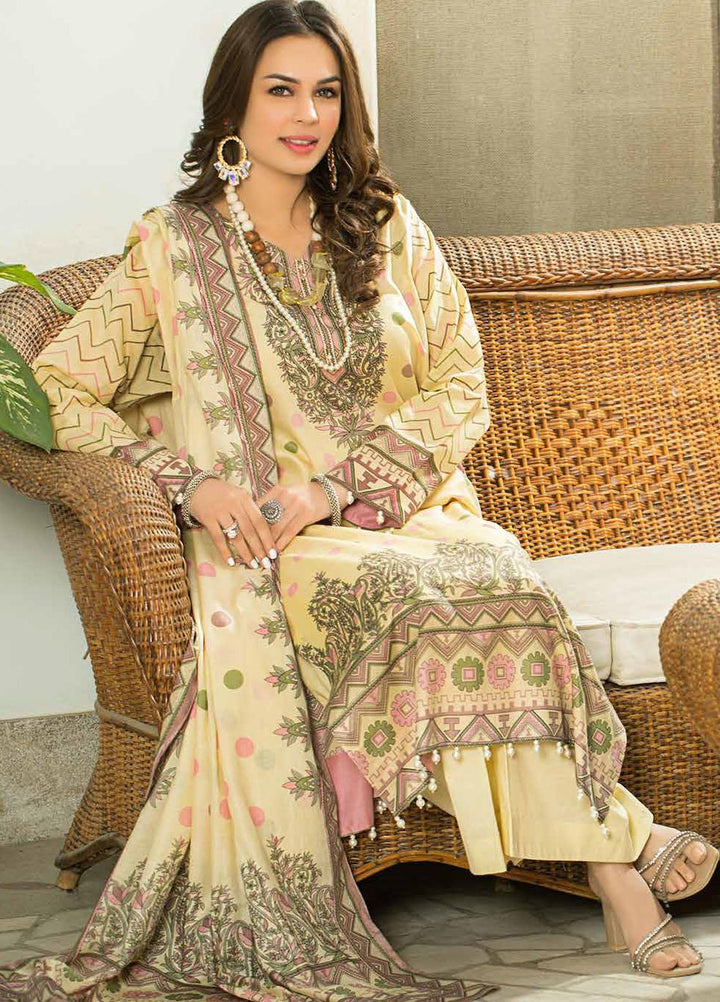 Five Star Printed Lawn Suits Unstitched 3 Piece FS22CL D-1303B - Summer Collection