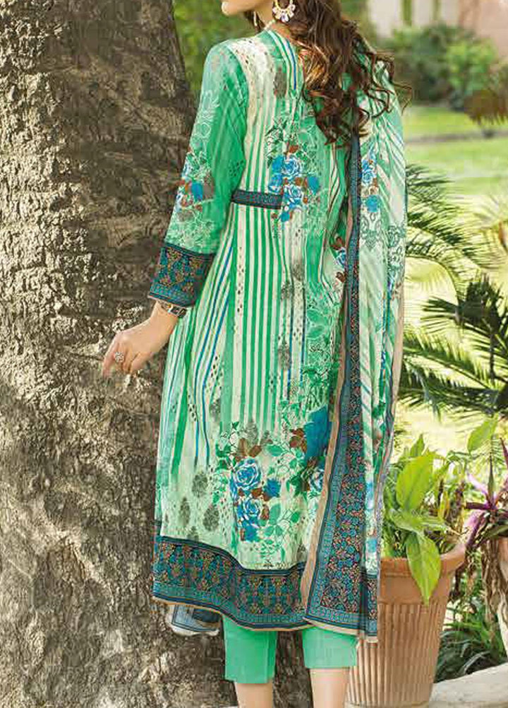 Five Star Printed Lawn Suits Unstitched 3 Piece FS22CL D-1319A - Summer Collection