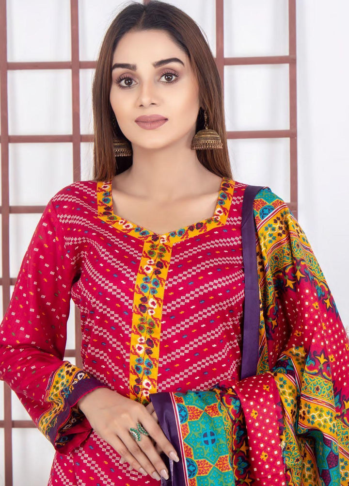 Five Star Printed Lawn Suit Unstitched 3 Piece FS22SL D-119A - Summer Collection