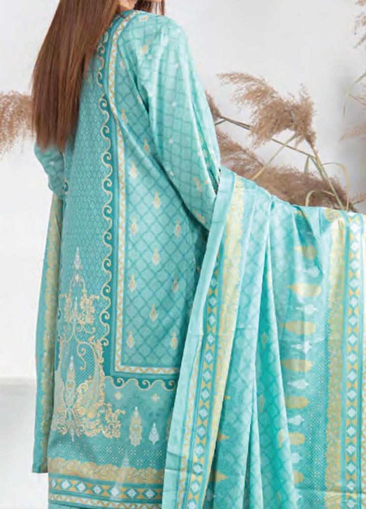 Five Star Printed Lawn Suit Unstitched 3 Piece FS22SL D-120A - Summer Collection