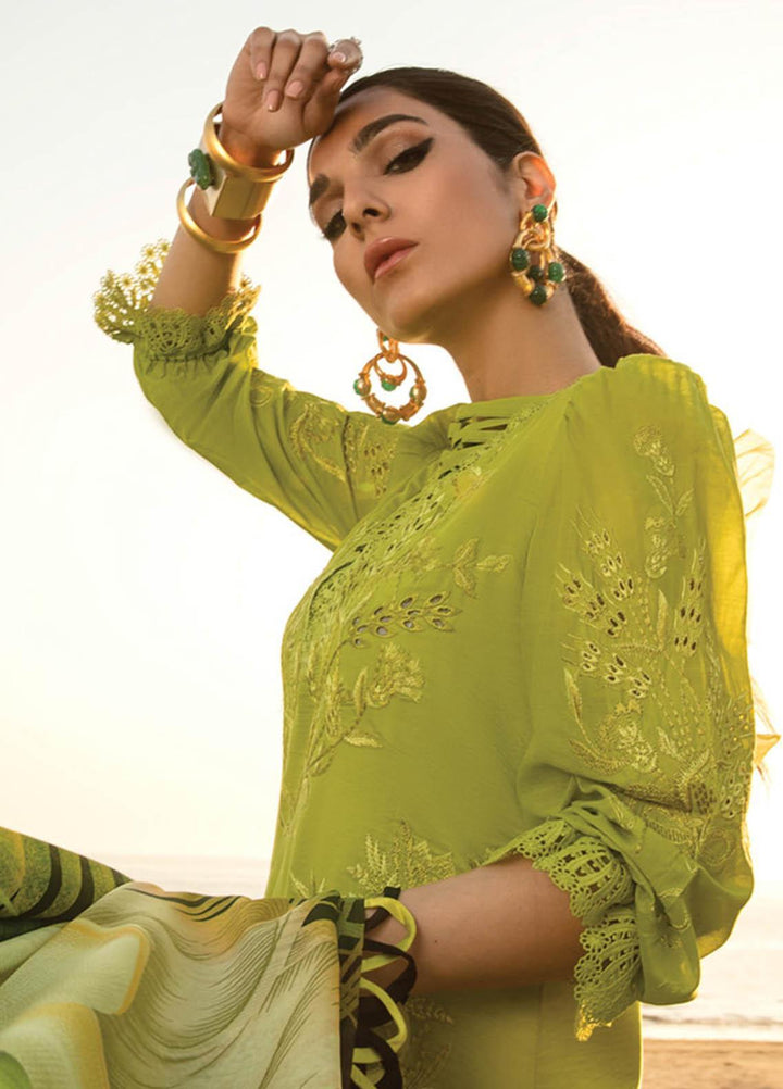 Florence By Rang Rasiya Embroidered Lawn Suits Unstitched 3 Piece RR23F 12 Ariana - Summer Collection