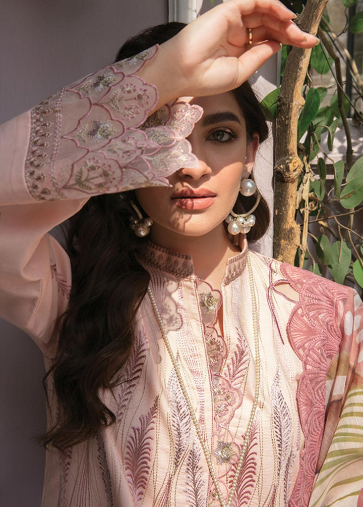 Florence By Rang Rasiya Embroidered Lawn Suits Unstitched 3 Piece RR23FL 01 Eva - Summer Collection