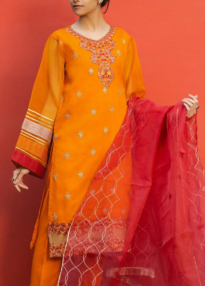 The Woven Palace Pret Embroidered Organza 3 Piece Suit TWP23-F2 WFCST-BO006 NOVA
