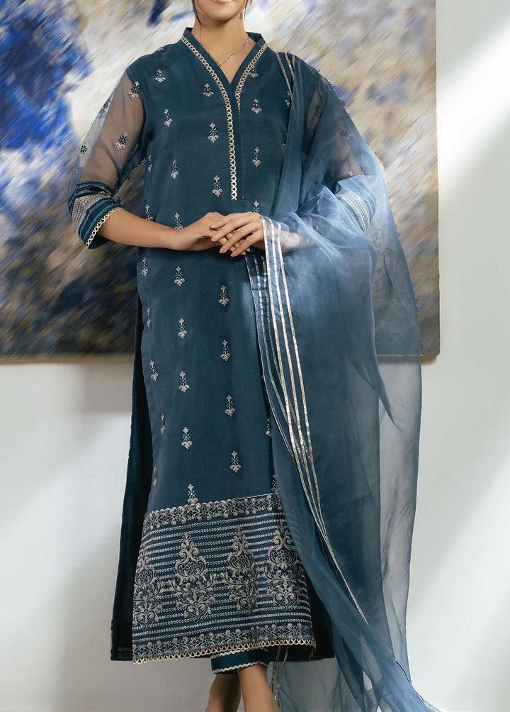 The Woven Palace Pret Embroidered Organza 3 Piece Suit TWP23-F2 WFCST-GB007 EMMERA