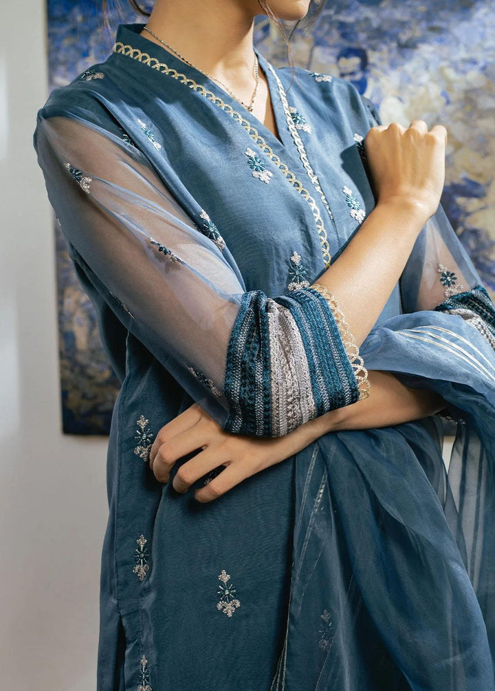 The Woven Palace Pret Embroidered Organza 3 Piece Suit TWP23-F2 WFCST-GB007 EMMERA