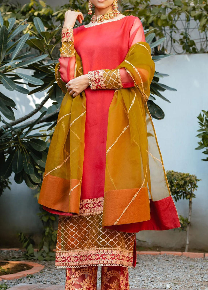 The Woven Palace Pret Embroidered Organza 3 Piece Suit TWP23-F2 WFCST-HP004 NURVI