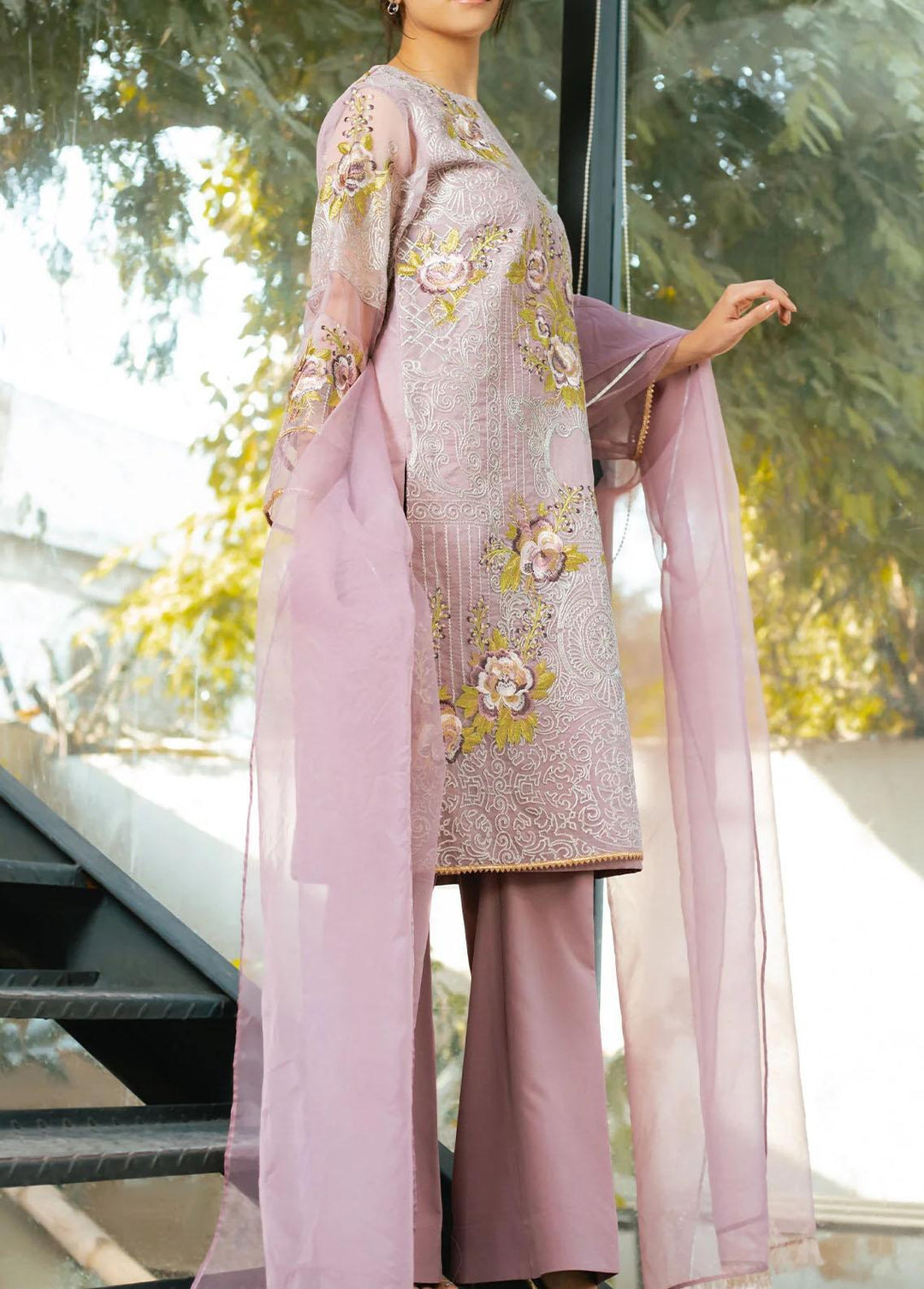 The Woven Palace Pret Embroidered Organza 3 Piece Suit TWP23-F2 WFCST-MP008 VENA