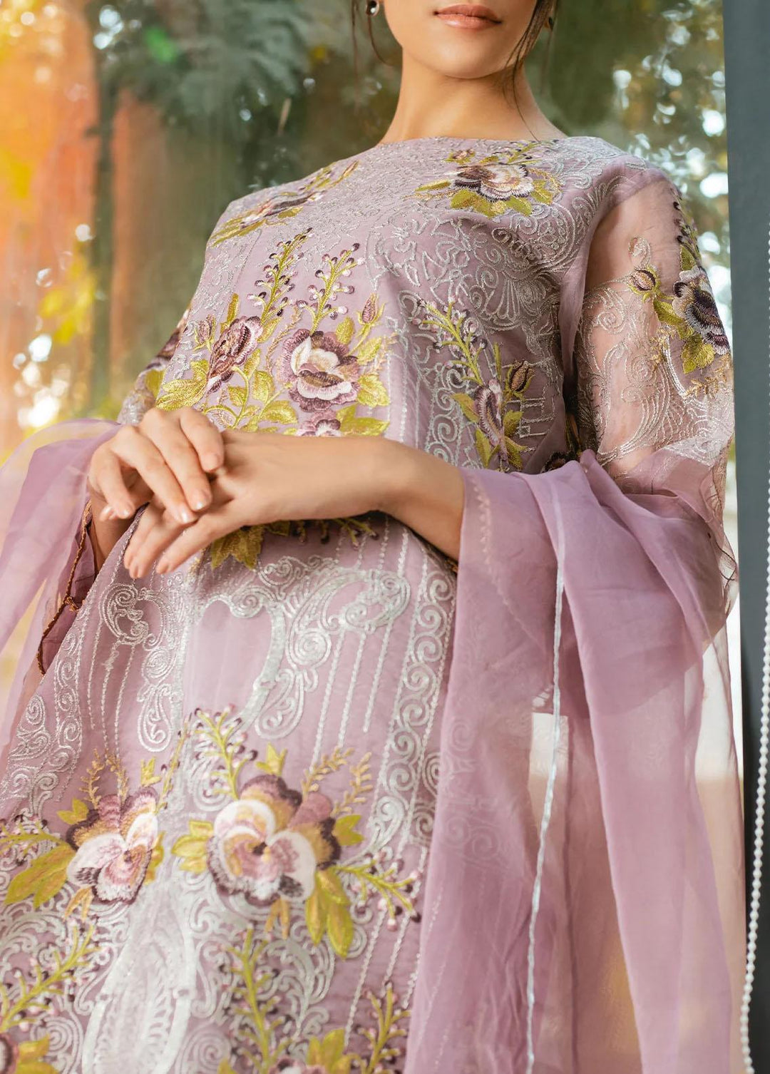 The Woven Palace Pret Embroidered Organza 3 Piece Suit TWP23-F2 WFCST-MP008 VENA