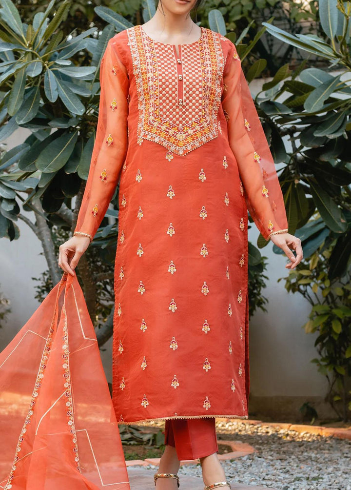 The Woven Palace Pret Embroidered Organza 3 Piece Suit TWP23-F2 WFCST-WM009 AYNA
