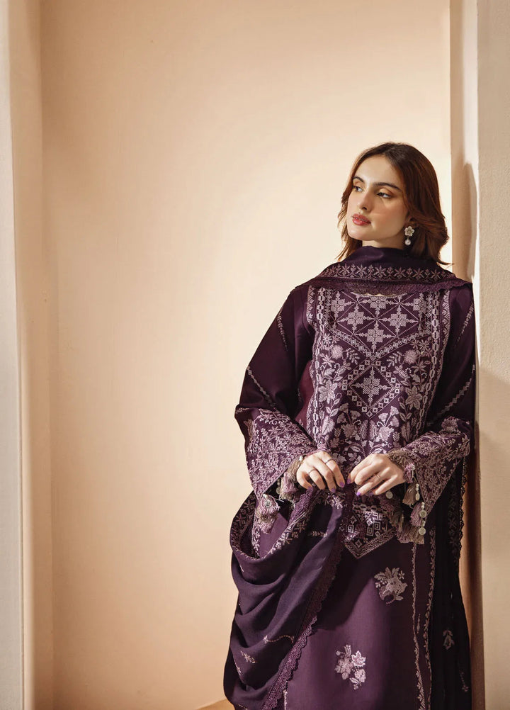 Florent Embroidered Marina Suit Unstitched 3 Piece FL24W FL-2 A - Winter Collection