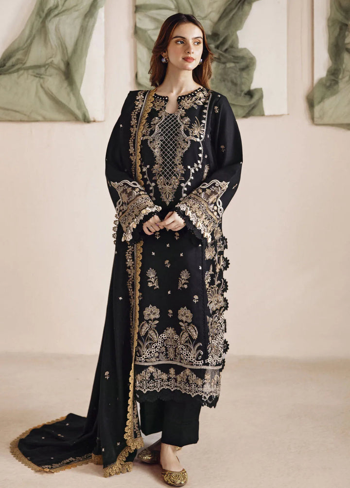 Florent Embroidered Marina Suit Unstitched 3 Piece FL24W FL-6 A - Winter Collection
