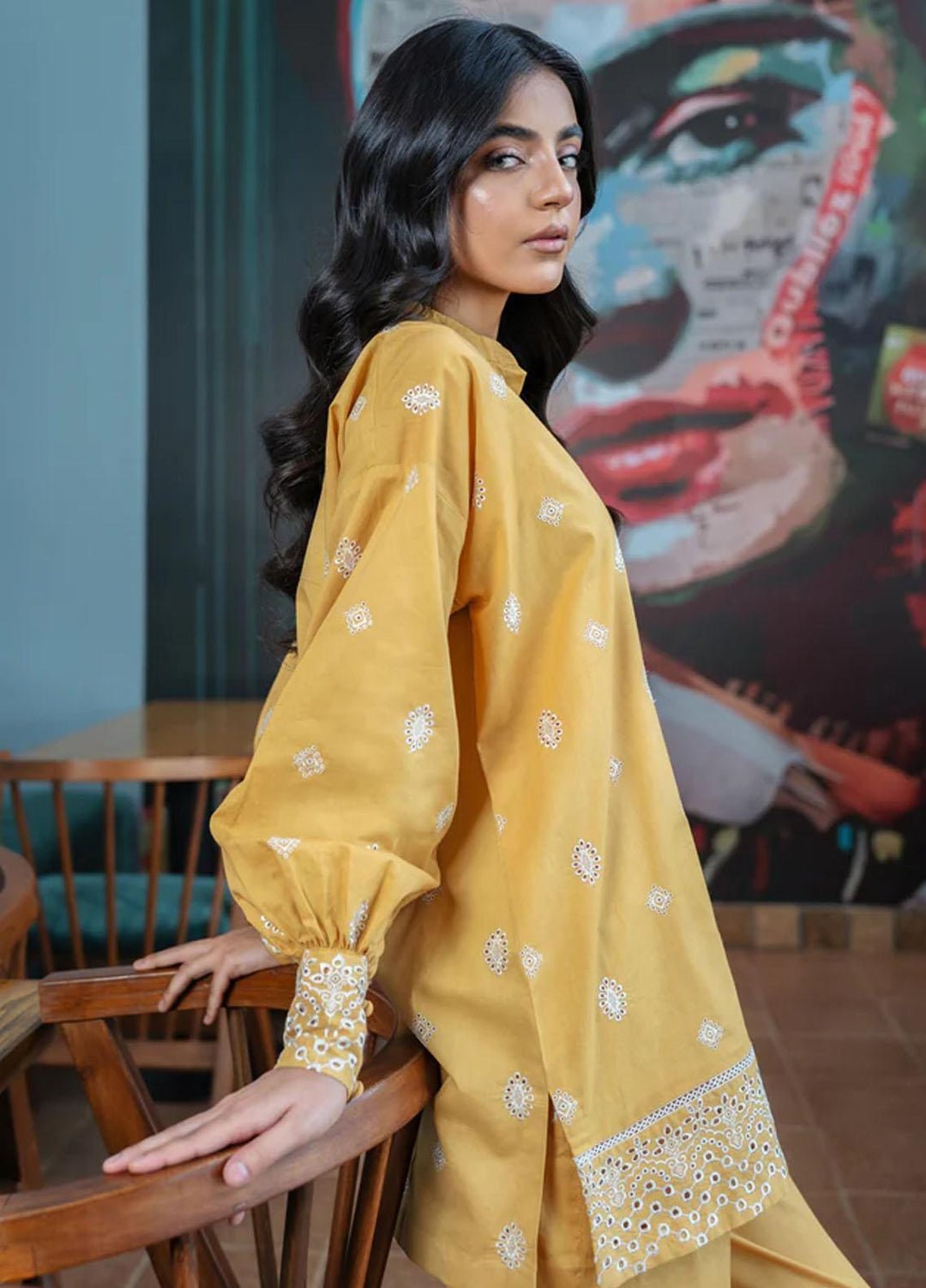 Florent Pret Embroidered Cambric 2 Piece Suit FL23LP Elea