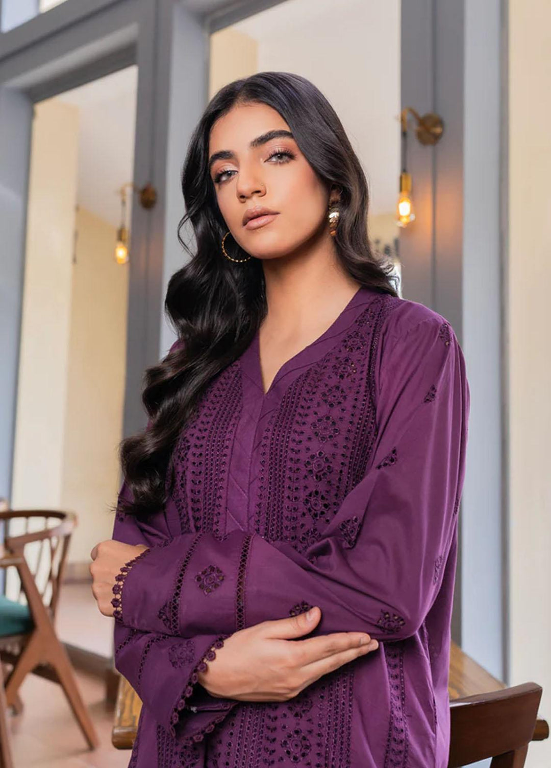 Florent Pret Embroidered Cambric 2 Piece Suit FL23LP Ilaria