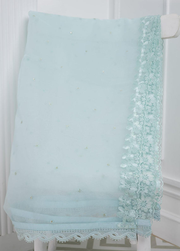 Azure Luxury Pret Embroidered Organza 2 Piece Dress IRIS GLOW