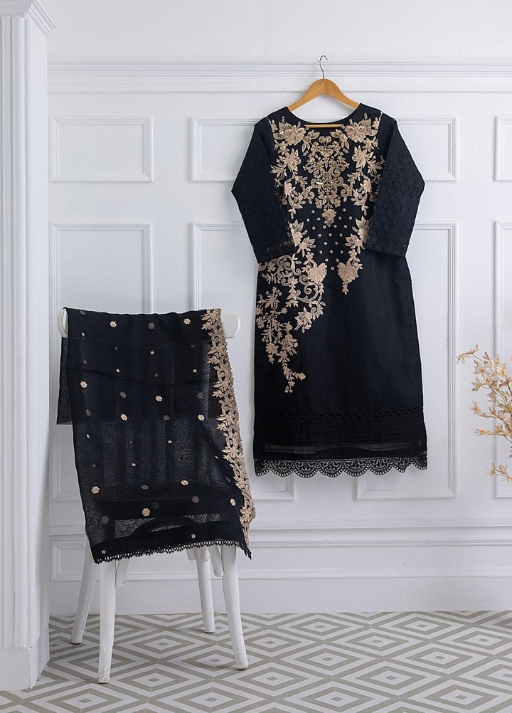 Azure Luxury Pret Embroidered Organza 2 Piece Dress FLORIST