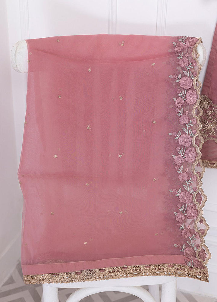 Azure Luxury Pret Embroidered Organza 2 Piece Dress AZU23FLT Tulip Tale