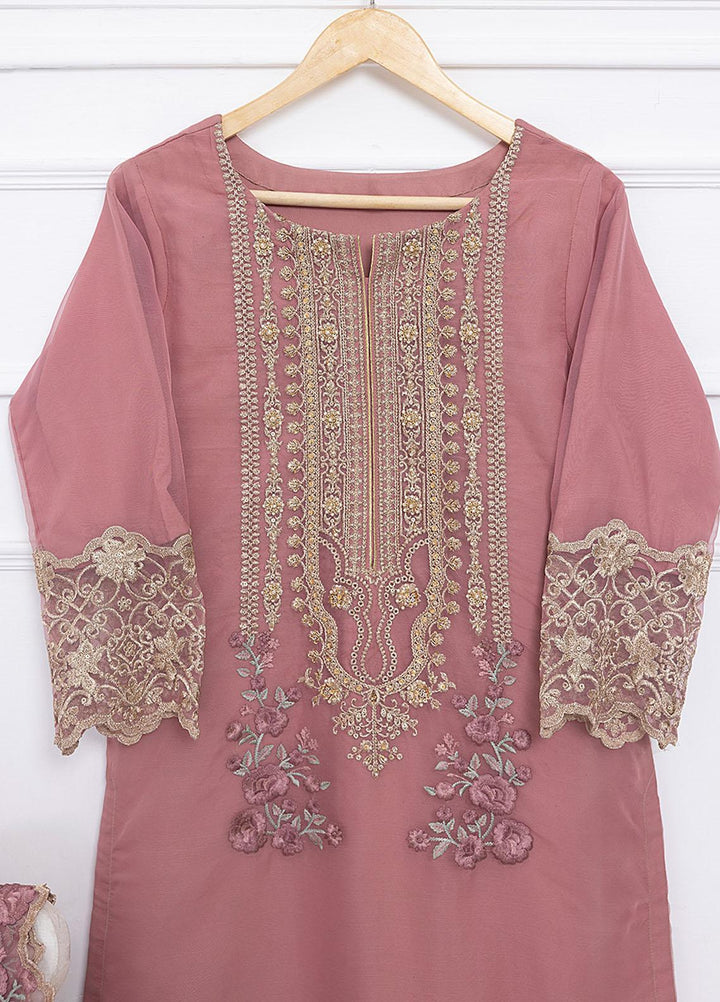Azure Luxury Pret Embroidered Organza 2 Piece Dress AZU23FLT Tulip Tale