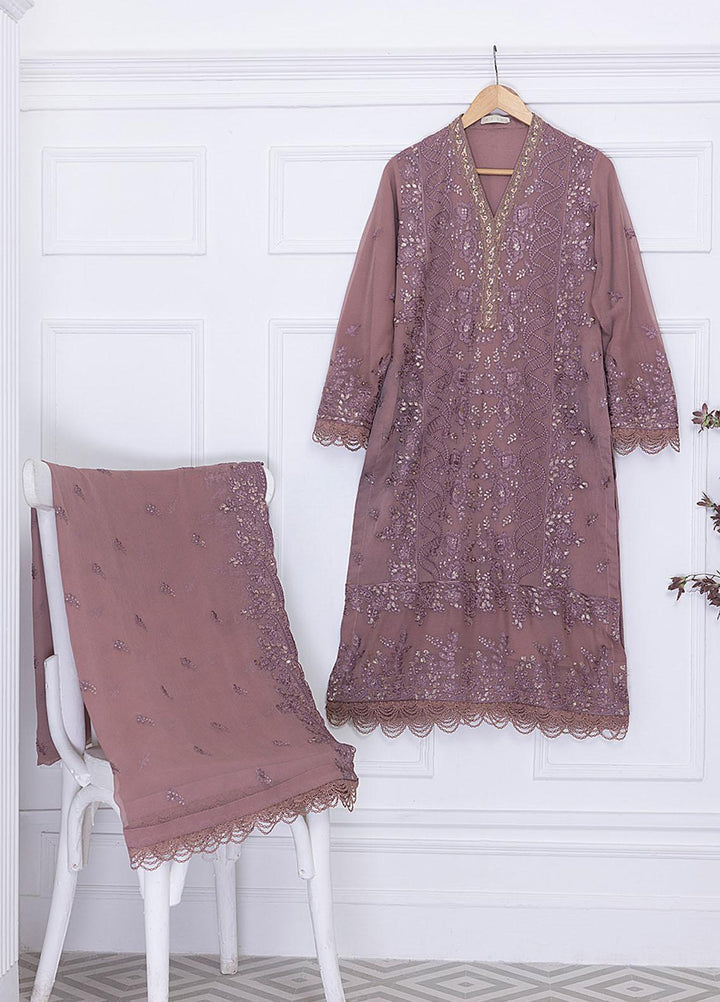 Azure Luxury Pret Embroidered Chiffon 2 Piece Dress AZU23FLT Winsome Glory