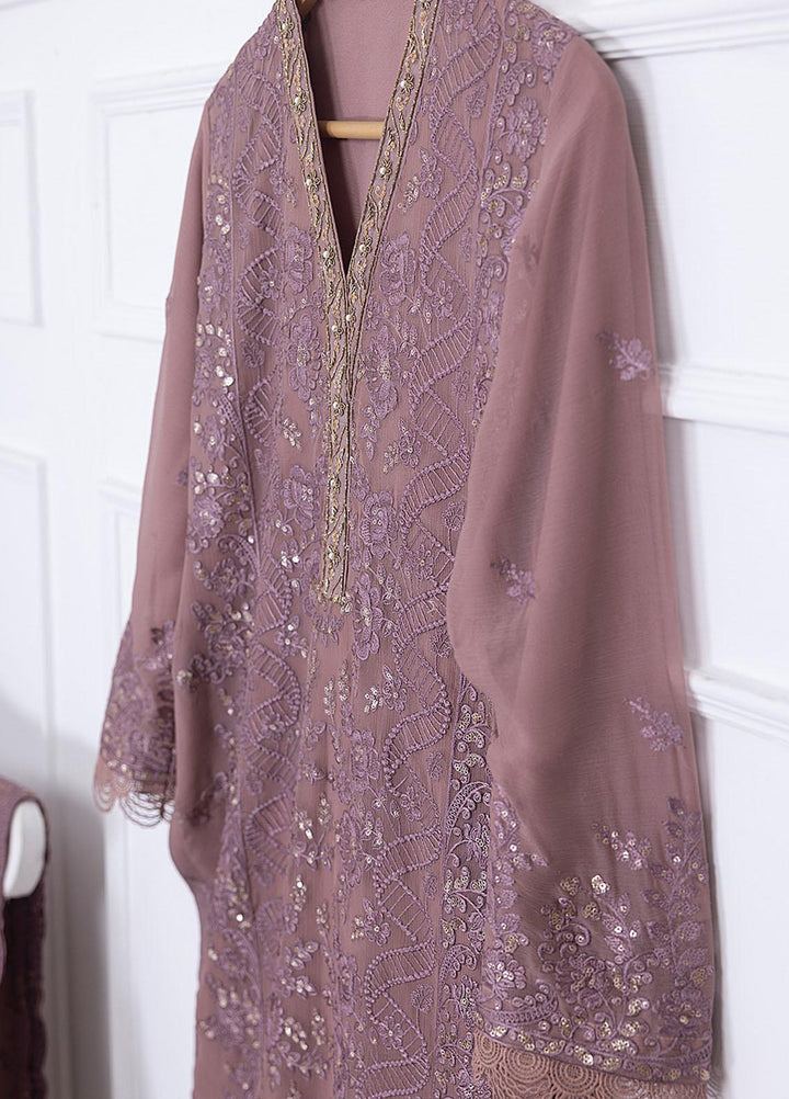 Azure Luxury Pret Embroidered Chiffon 2 Piece Dress AZU23FLT Winsome Glory