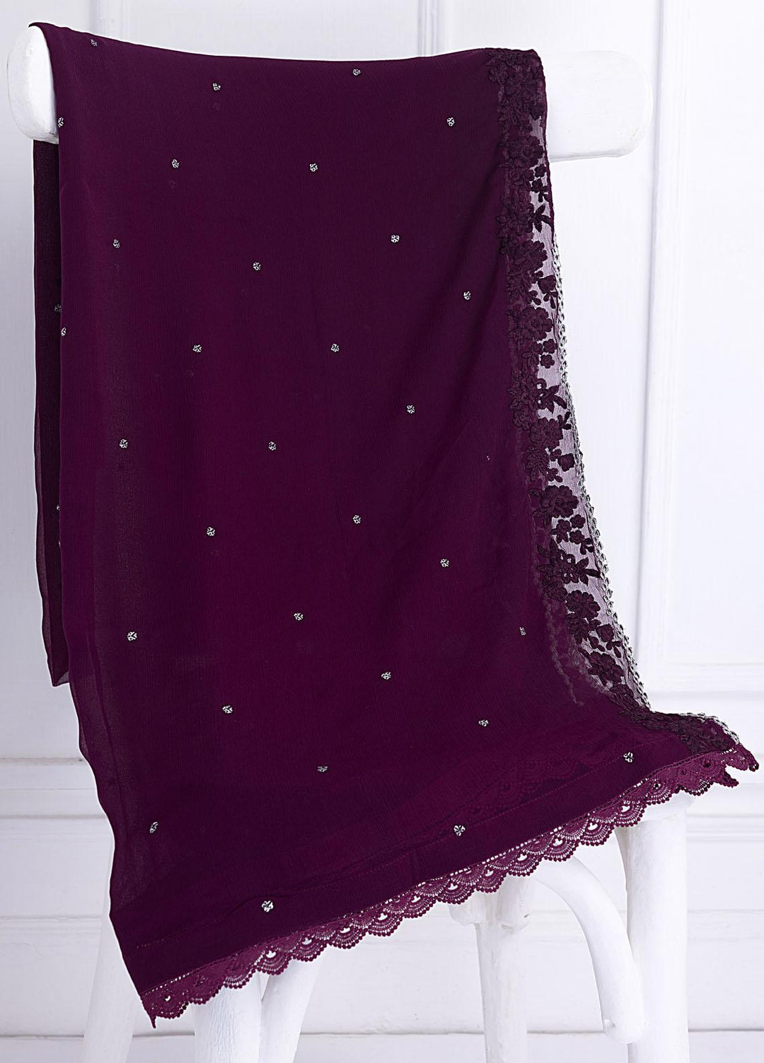 Azure Pret Embroidered Chiffon 2 Piece Suit A-114