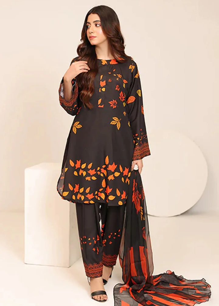 Floret by Nazmina Printed Lawn Suit Unstitched 3 Piece LD-19 Mystic Ivy - Summer Collection