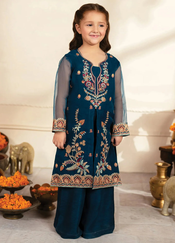 Garnet Clothing Pret Embroidered Organza 2 Piece Suit Johi