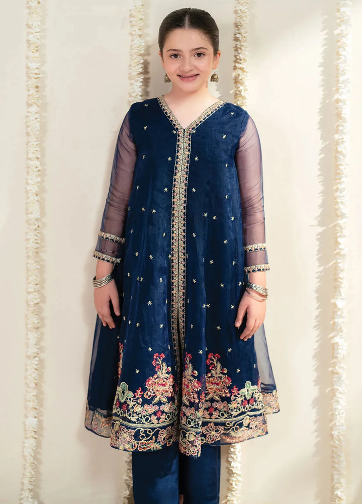 Garnet Clothing Pret Embroidered Organza 3 Piece Suit Naaz