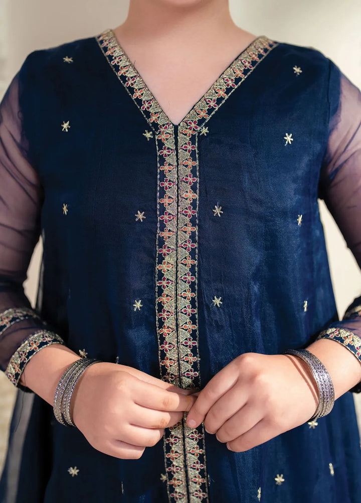 Garnet Clothing Pret Embroidered Organza 3 Piece Suit Naaz