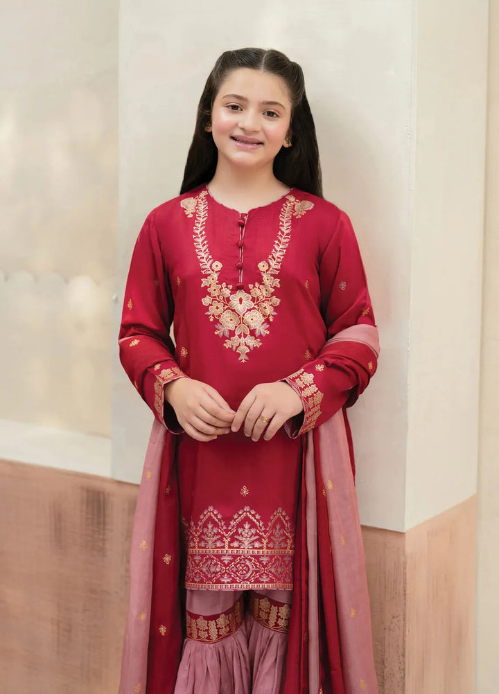 Garnet Clothing Pret Printed Viscose 3 Piece Suit Isla