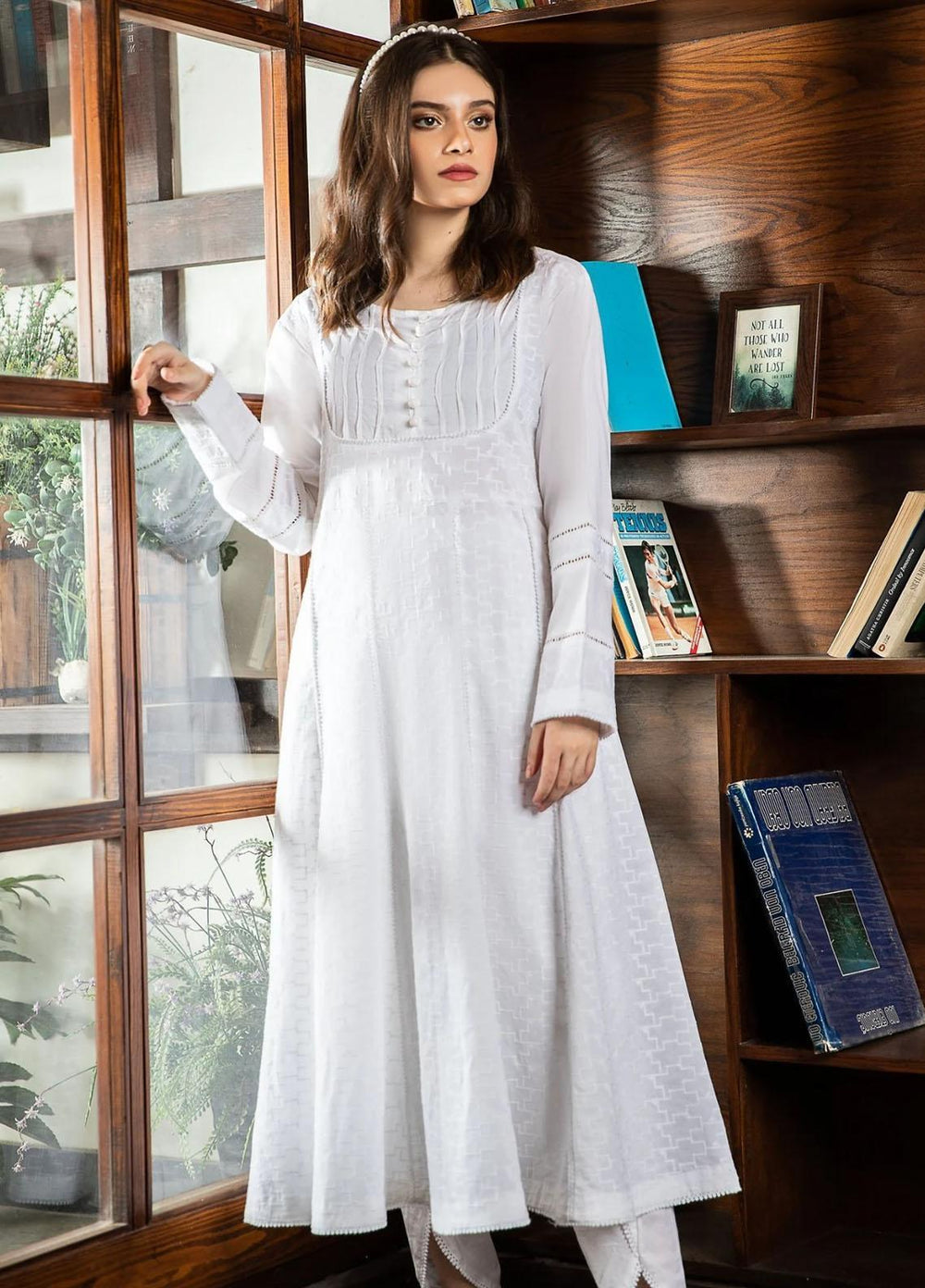 Garnet Clothing Pret Luxury Pret  Cotton Shirt CRYSTAL