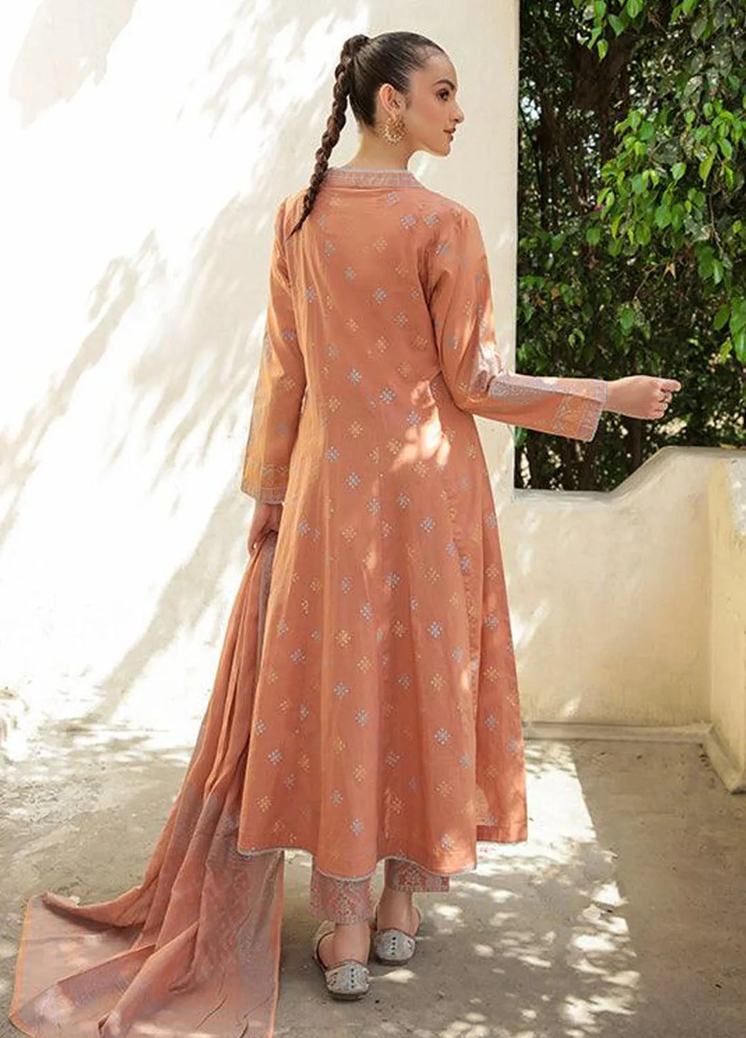 Garnet Pret Printed Cotton 3 Piece Suit Hera
