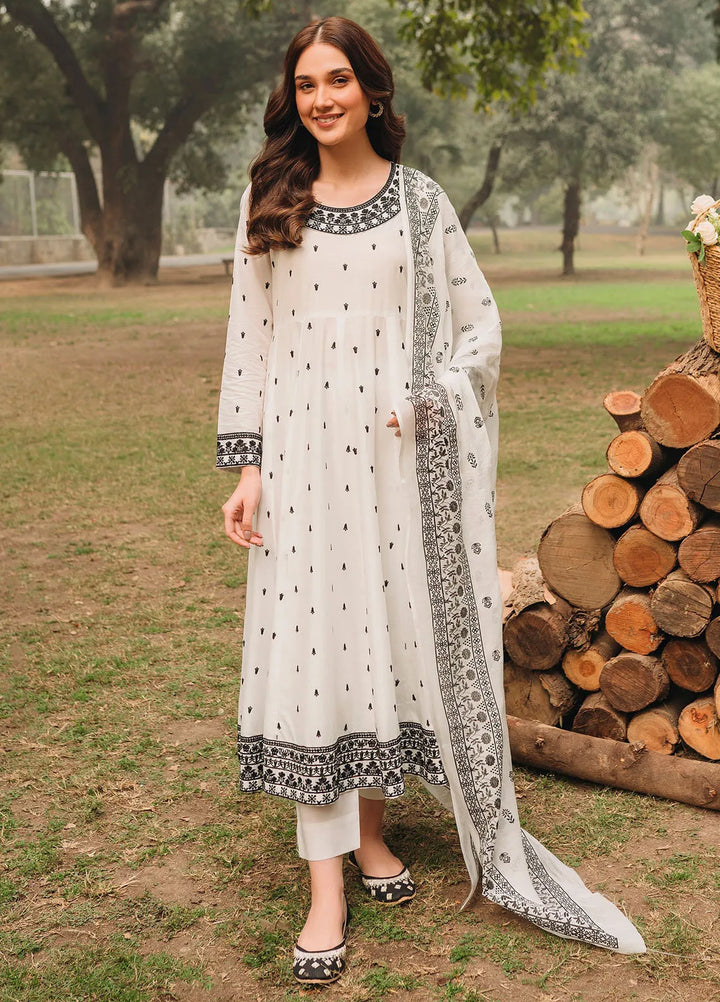 Garnet Pret Embroidered Cotton 3 Piece Suit Zeenia Durefishan Saleem