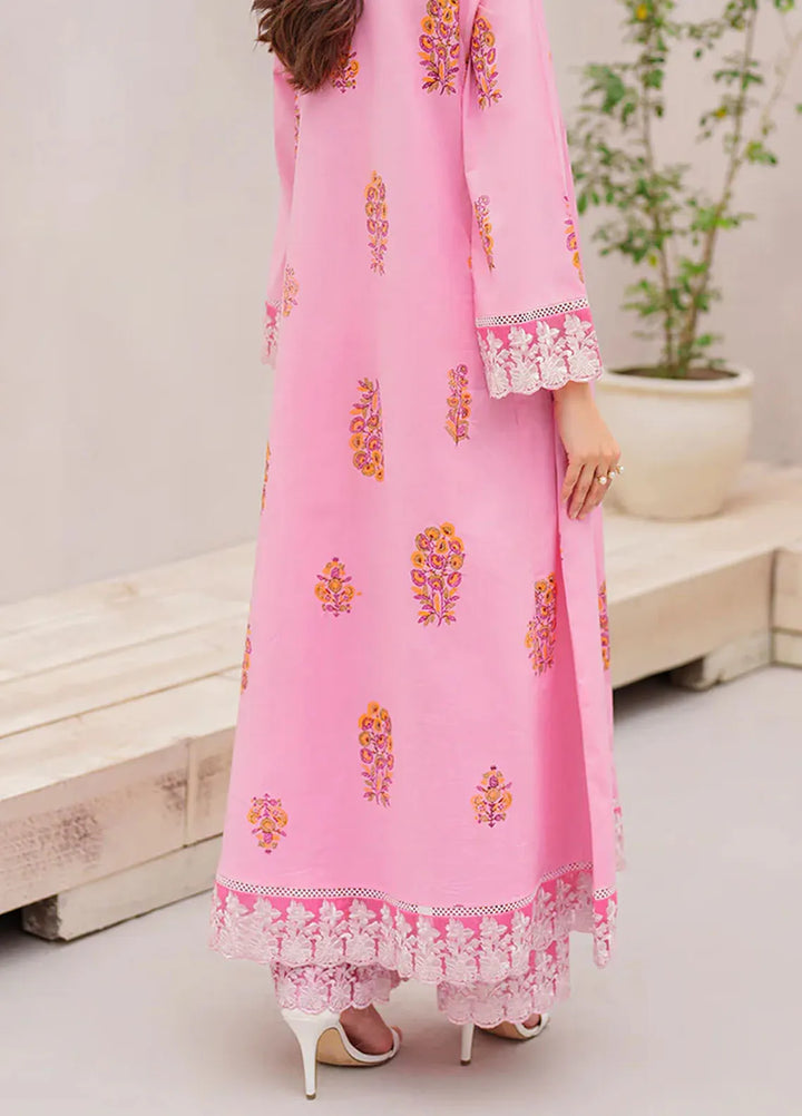 Garnet Pret Embroidered Cotton Lawn 3 Piece Suit Malina