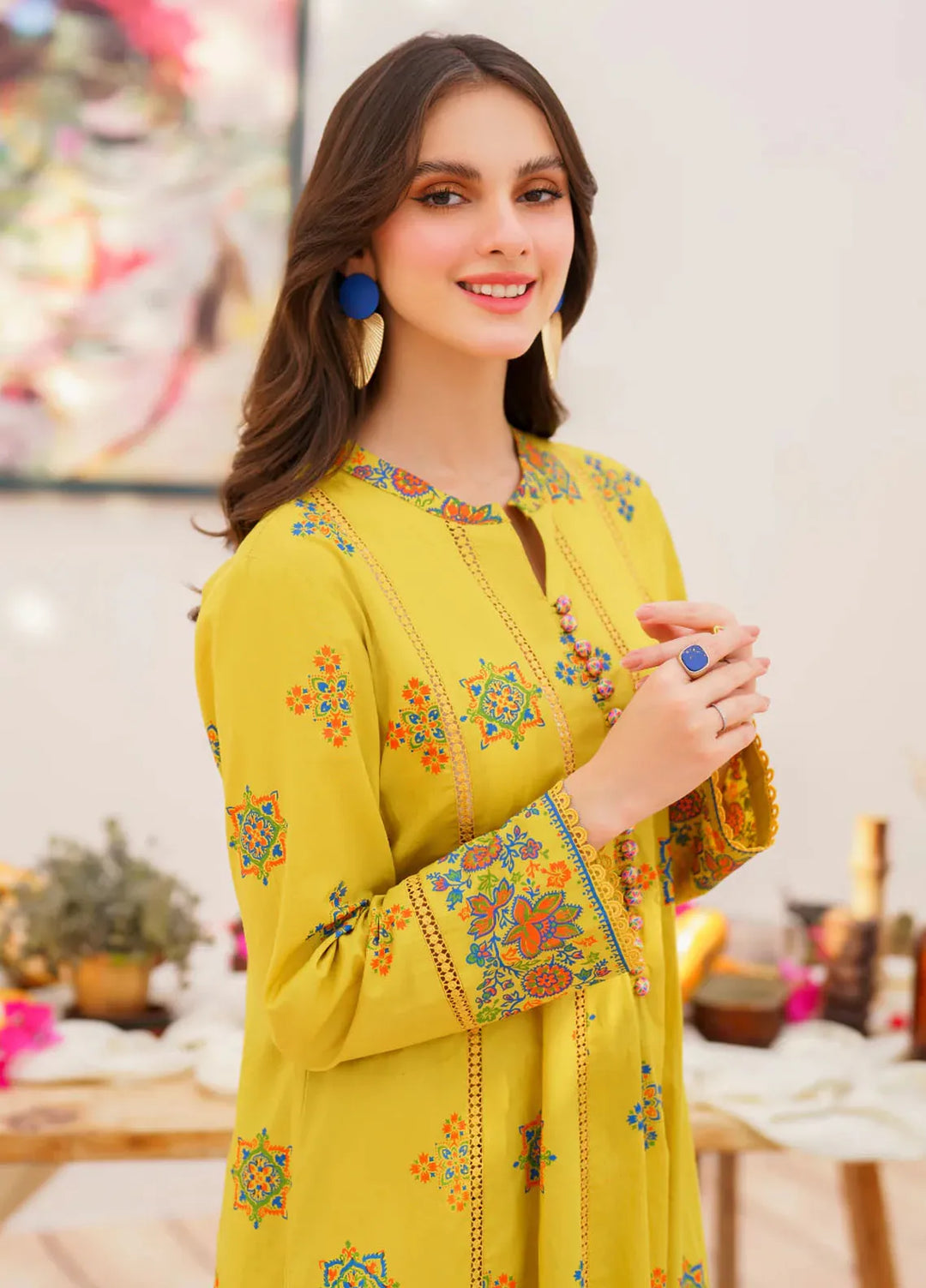 Garnet Pret Printed Cotton Lawn 3 Piece Suit Tasha