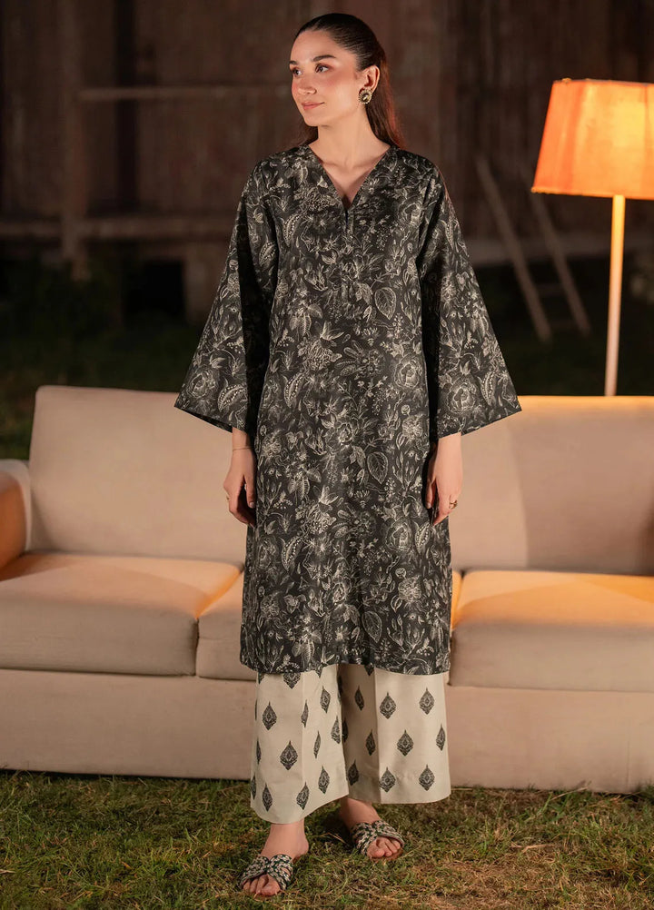 Garnet Pret Printed Khaddar 2 Piece Suit Sahara