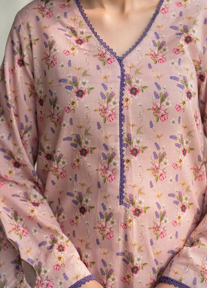 Garnet Pret Printed Khaddar 3 Piece Suit Calendula