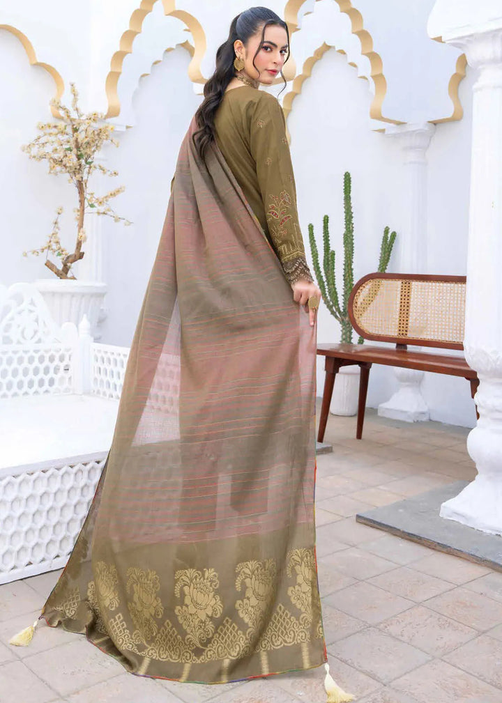 Ghazal by Riaz Arts Embroidered Lawn Suits Unstitched 3 Piece RA25GL D-04 - Summer Collection