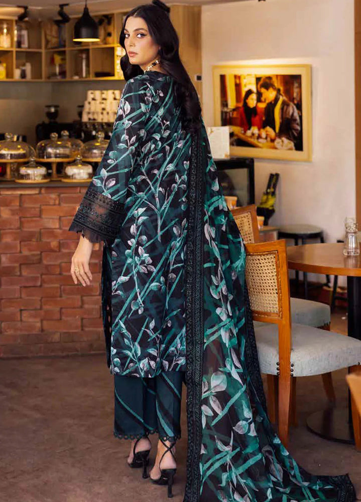 Girl Glam By Nureh Chikankari Lawn Suit Unstitched 3 Piece NU24GG GL-10 - Summer Collection