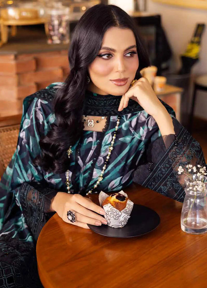 Girl Glam By Nureh Chikankari Lawn Suit Unstitched 3 Piece NU24GG GL-10 - Summer Collection