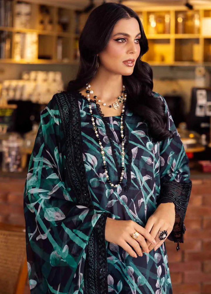 Girl Glam By Nureh Chikankari Lawn Suit Unstitched 3 Piece NU24GG GL-10 - Summer Collection