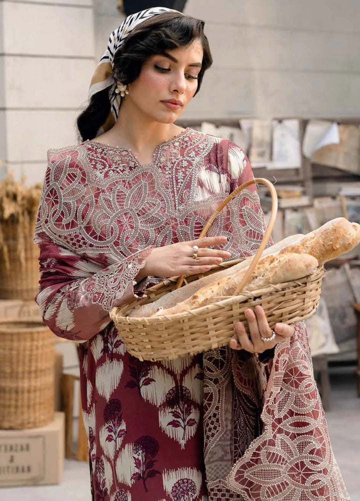 Girl Glam By Nureh Embroidered Crepe Suits Unstitched 3 Piece NU24GV GL-20 - Festive Collection